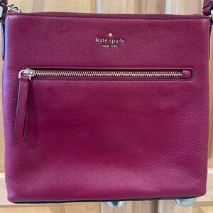 Kate Spade maroon cross body
